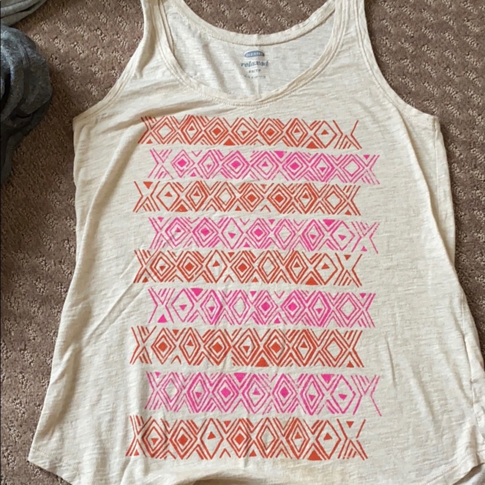 3 old navy relaxed tank tops